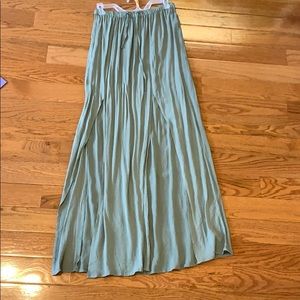 Green Maxi Skirt from Forever 21